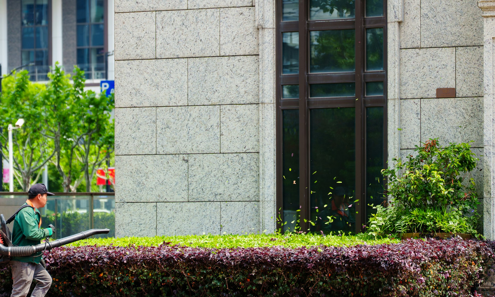 Commercial Landscaping — VantageCare Solutions technicians serving Texas commercial properties
